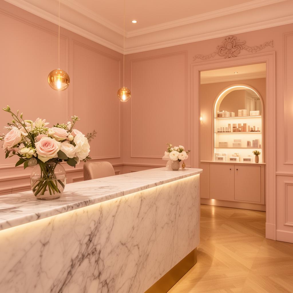 Intérieur de l'institut Belle en Soie